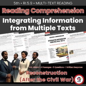 Reconstruction After the Civil War: Reading Comprehension & U.S. History Lesson